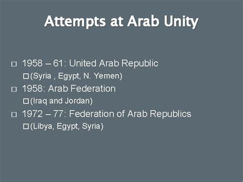  Rabat Conference of 1958; An Egyptian Attempt at Pan-Arab Unity and Its Aftermath